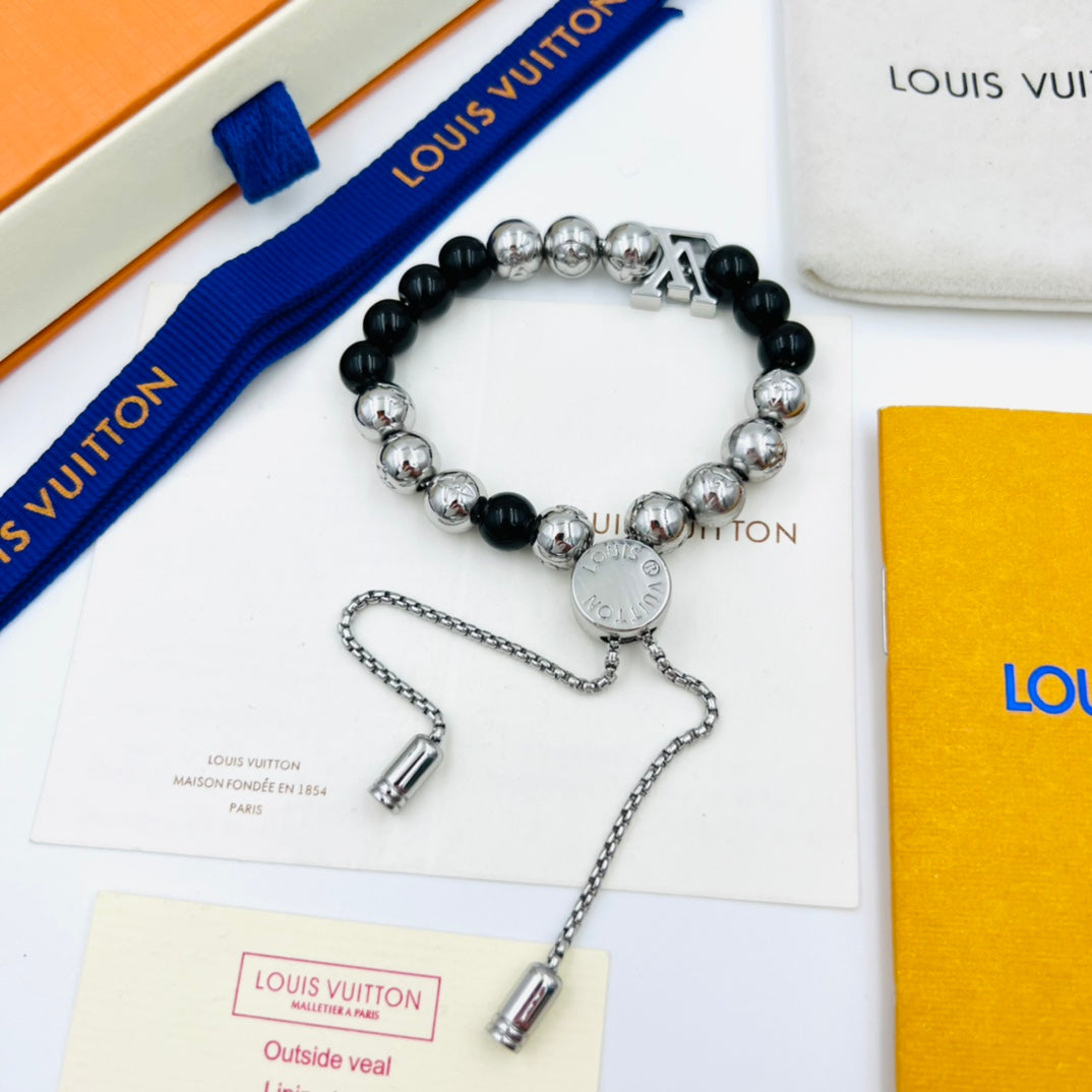New Fashion Luxury Exquisite Women's Monogram Beads Bracelet