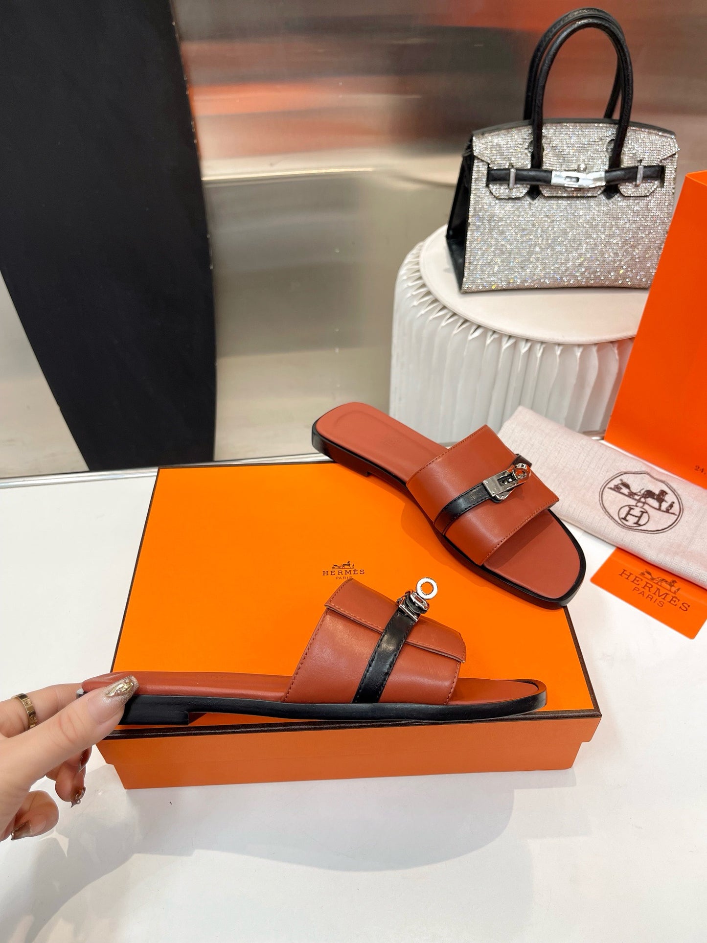 New luxury fashion Ladies' slippers Oran sandals