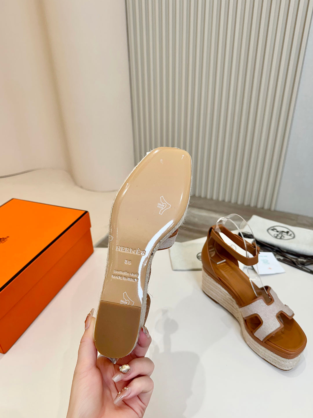 New luxury fashion Kelly Ladies' high-heeled sandals7.5cm