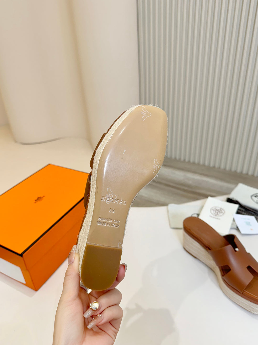 New luxury fashion Kelly Ladies' high-heeled sandals6.5cm