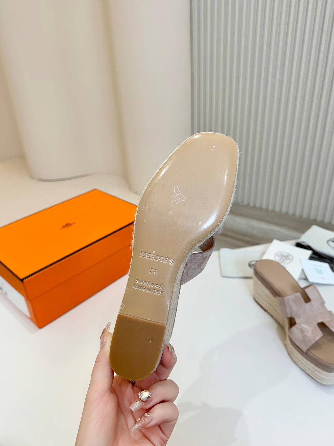 New luxury fashion Kelly Ladies' high-heeled sandals6.5cm