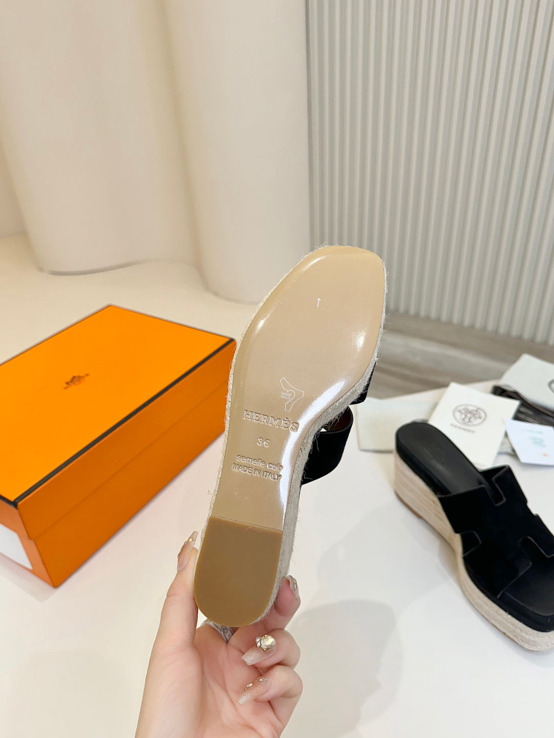 New luxury fashion Kelly Ladies' high-heeled sandals6.5cm