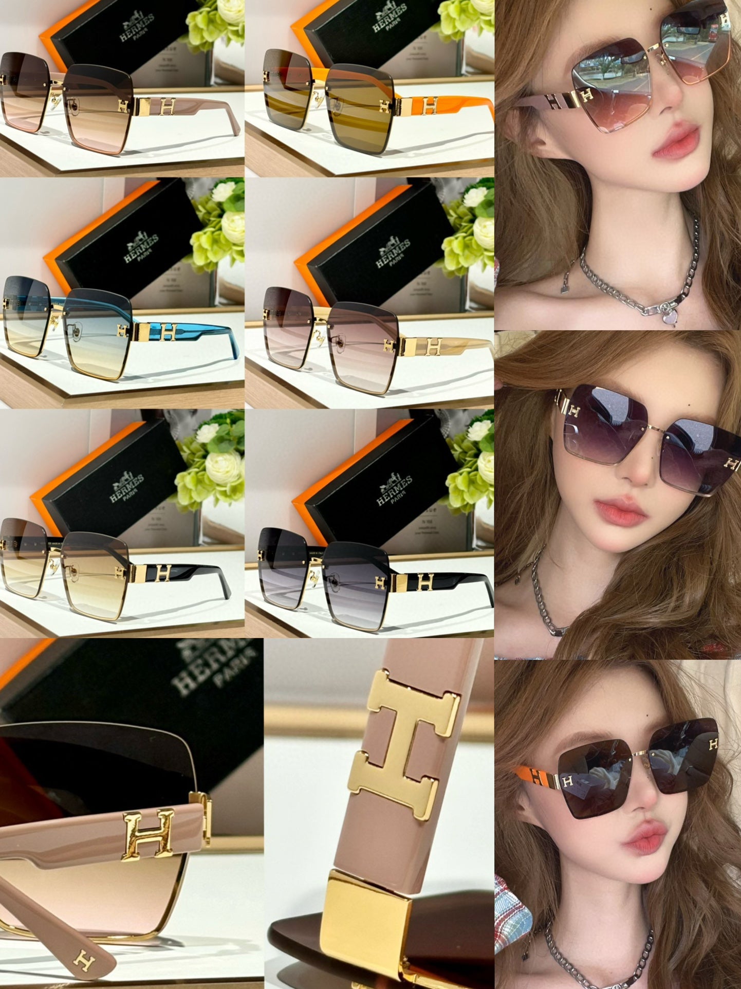 New trendy classic  lightweight and comfortable sunglasses