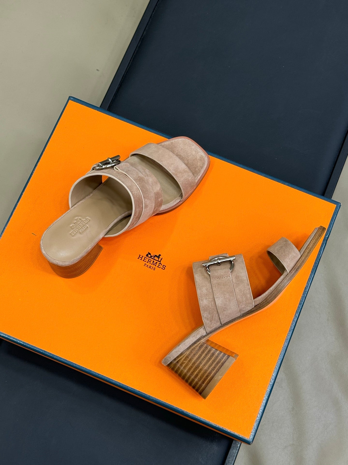 New luxury fashion Glenan Ladies' high-heeled sandals 6CM