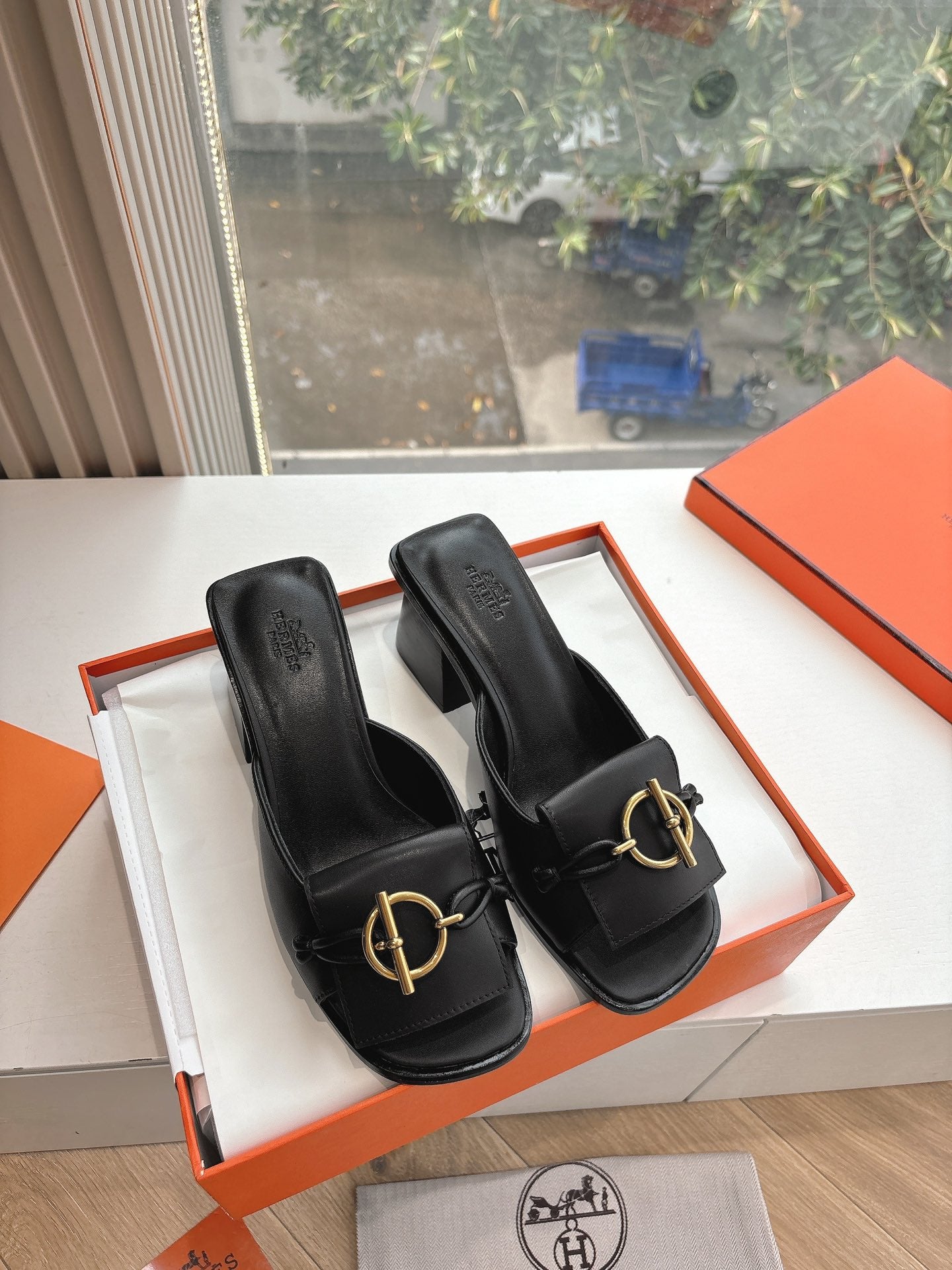 New luxury fashion Glenan Ladies' high-heeled sandals 5CM