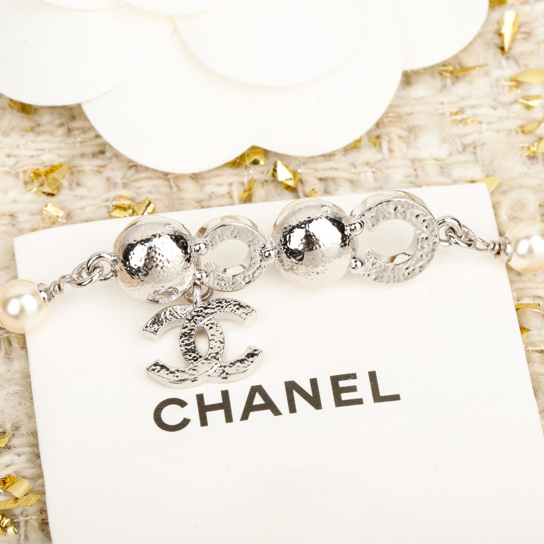 New Fashion Water Diamond Pearl Coco Women's Necklace
