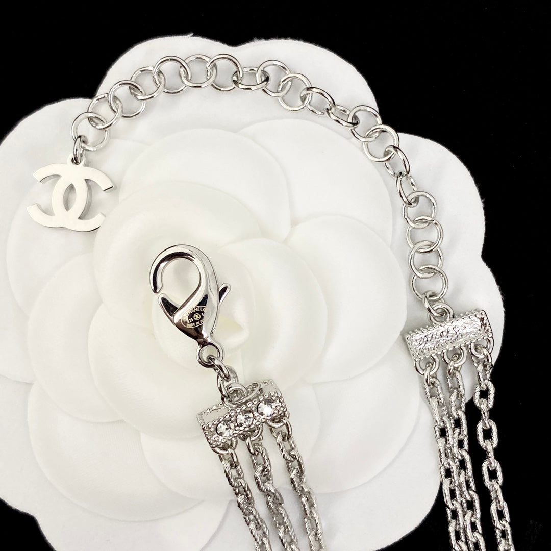 New Fashion Full Diamond Women's Necklace