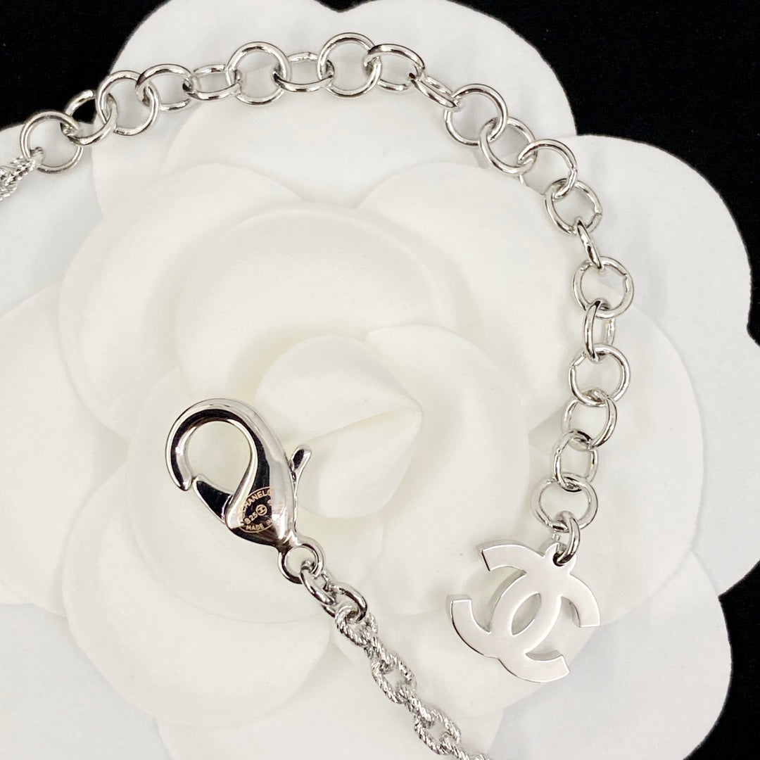 New Fashion pearl double-layer Women's Necklace