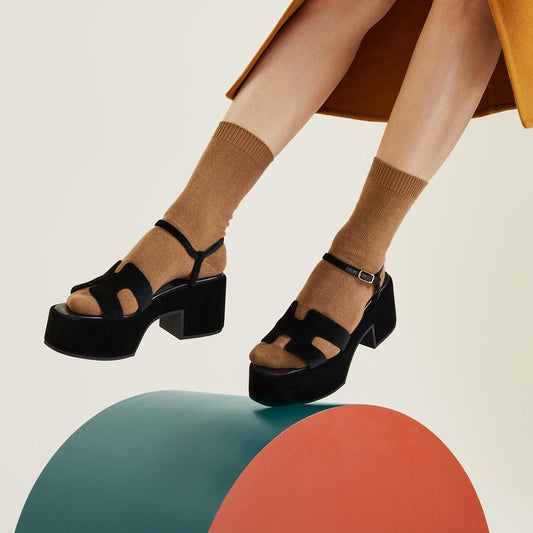 New luxury fashion Kelly Ladies' high-heeled sandals7cm
