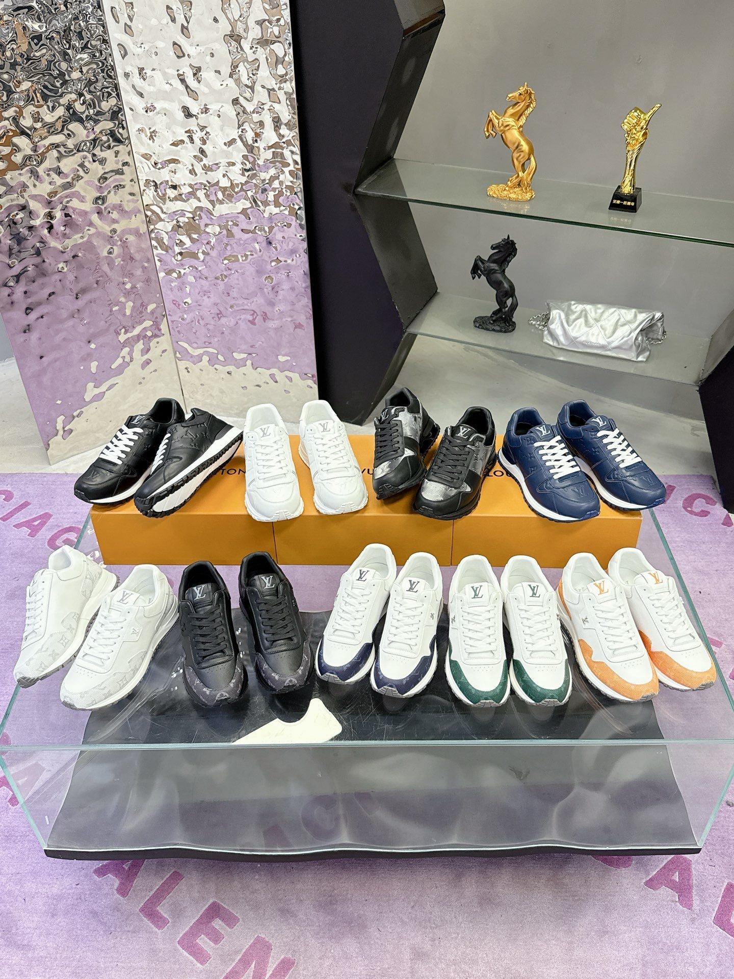 New luxury fashion Monogram  TRAINER Sneakers