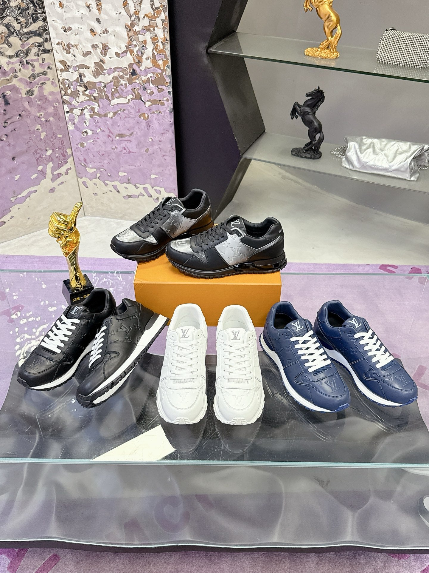 New luxury fashion Monogram  TRAINER Sneakers