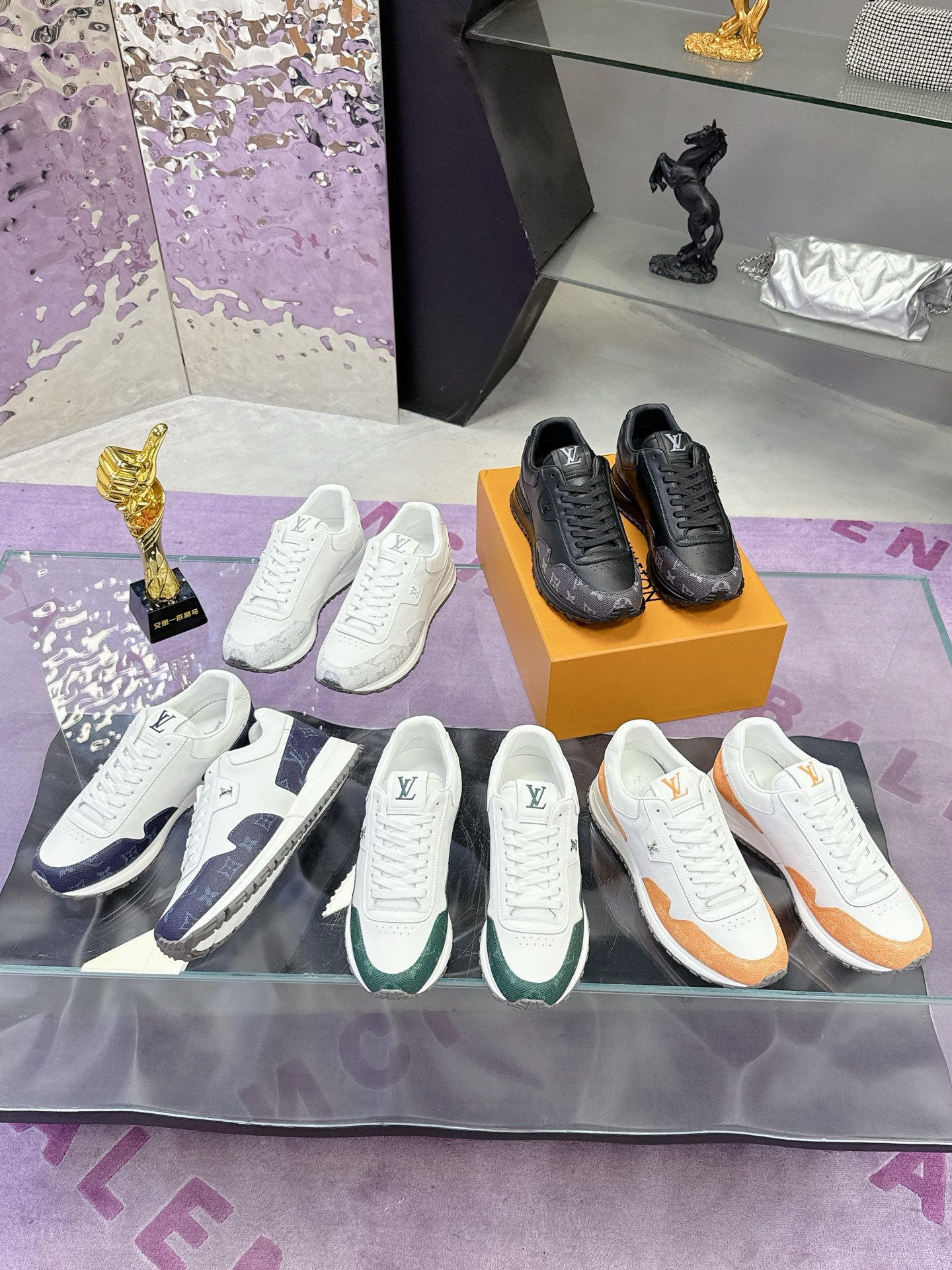 New luxury fashion Monogram  TRAINER Sneakers