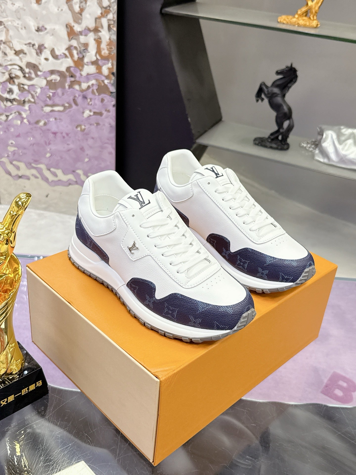 New luxury fashion Monogram  TRAINER Sneakers