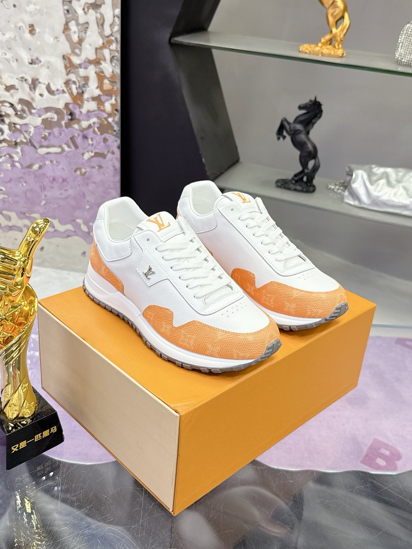 New luxury fashion Monogram  TRAINER Sneakers
