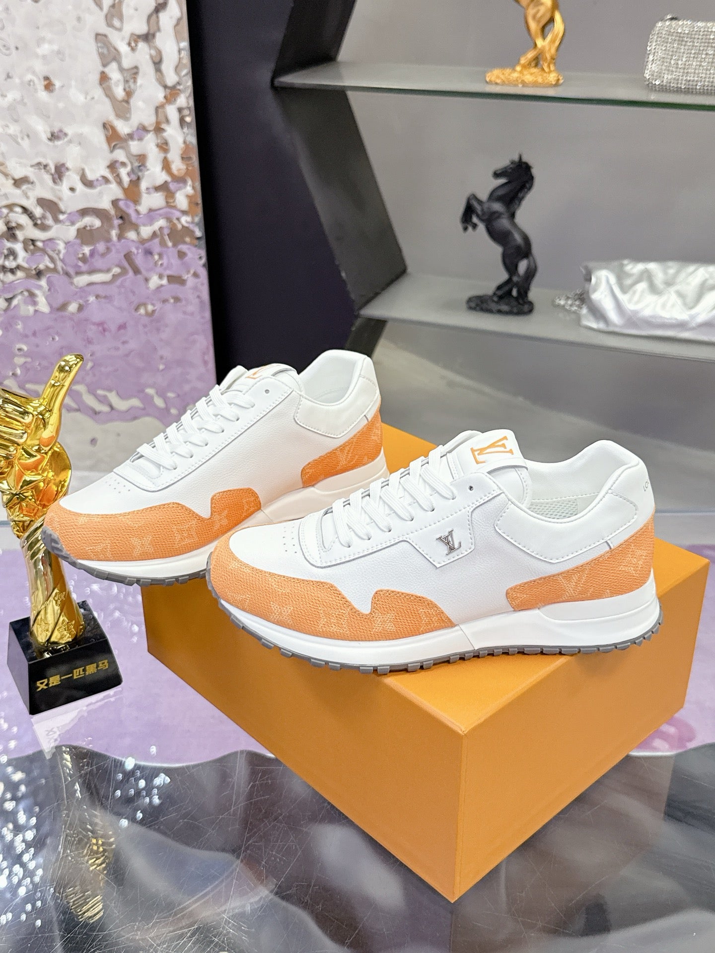 New luxury fashion Monogram  TRAINER Sneakers