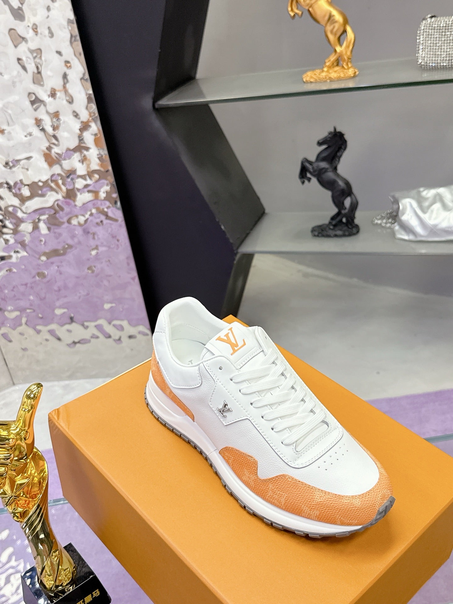 New luxury fashion Monogram  TRAINER Sneakers