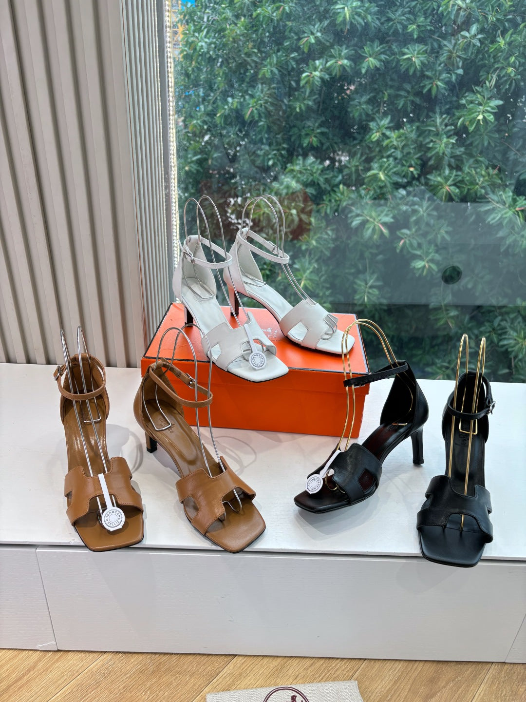 New luxury fashion Kelly Ladies' high-heeled sandals7cm
