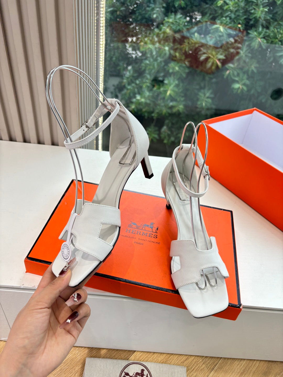 New luxury fashion Kelly Ladies' high-heeled sandals7cm