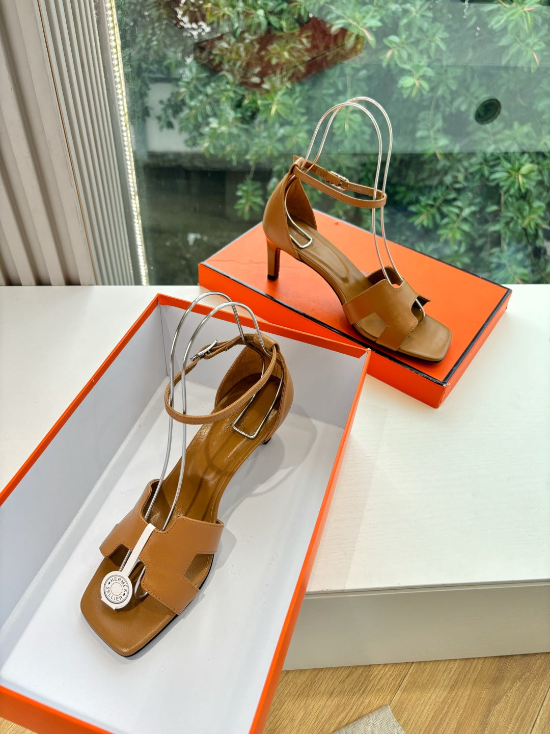 New luxury fashion Kelly Ladies' high-heeled sandals7cm