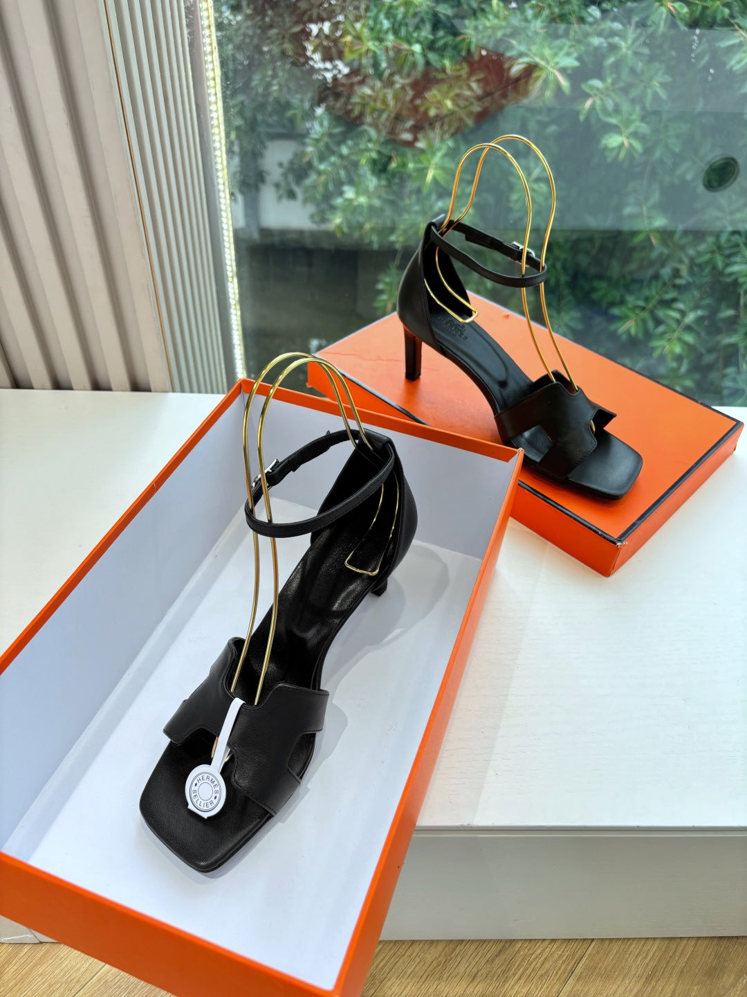 New luxury fashion Kelly Ladies' high-heeled sandals7cm