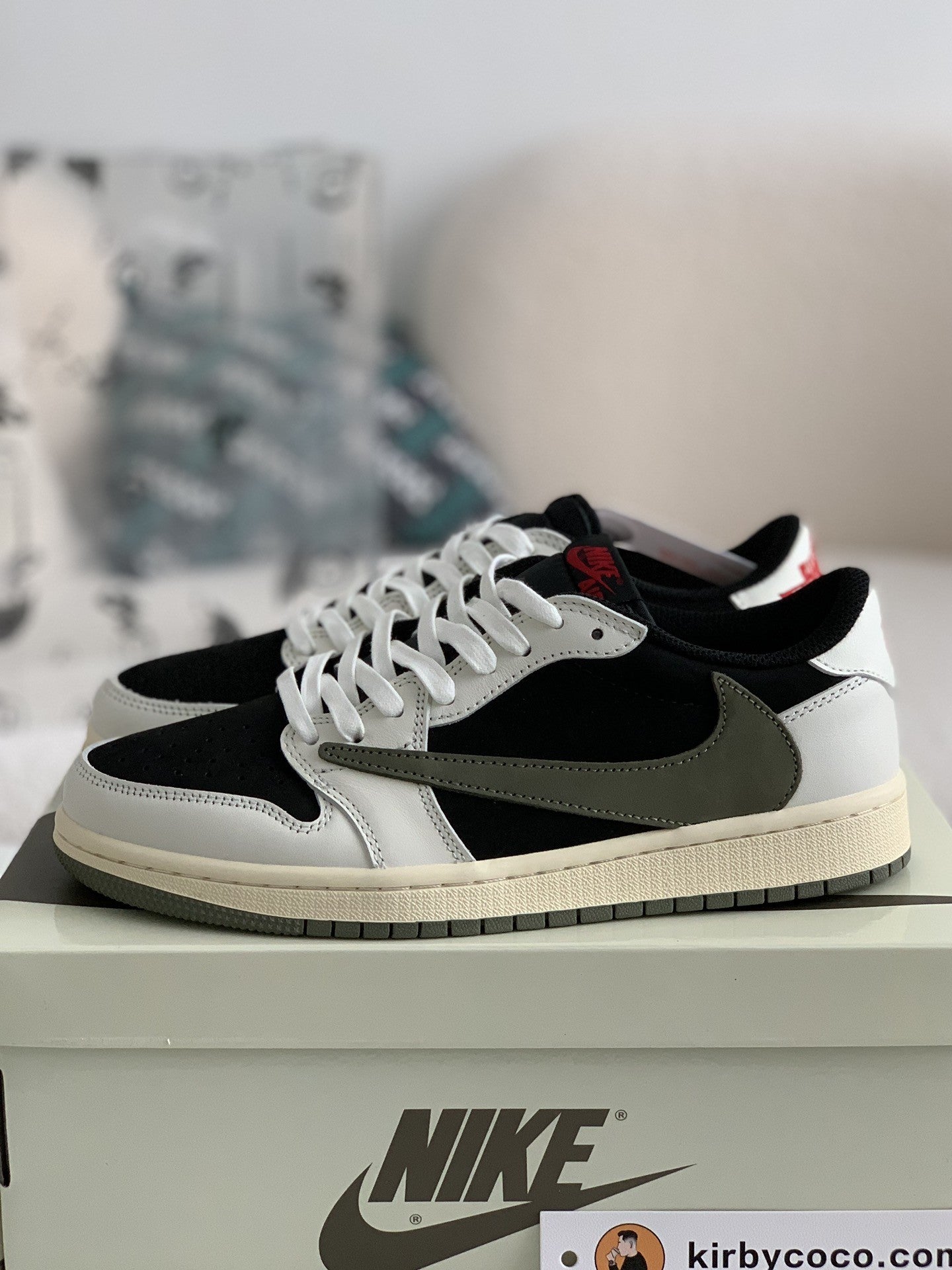 Fragment Desigh x Travis scott New Fashion 1 Low sneakers for men and women