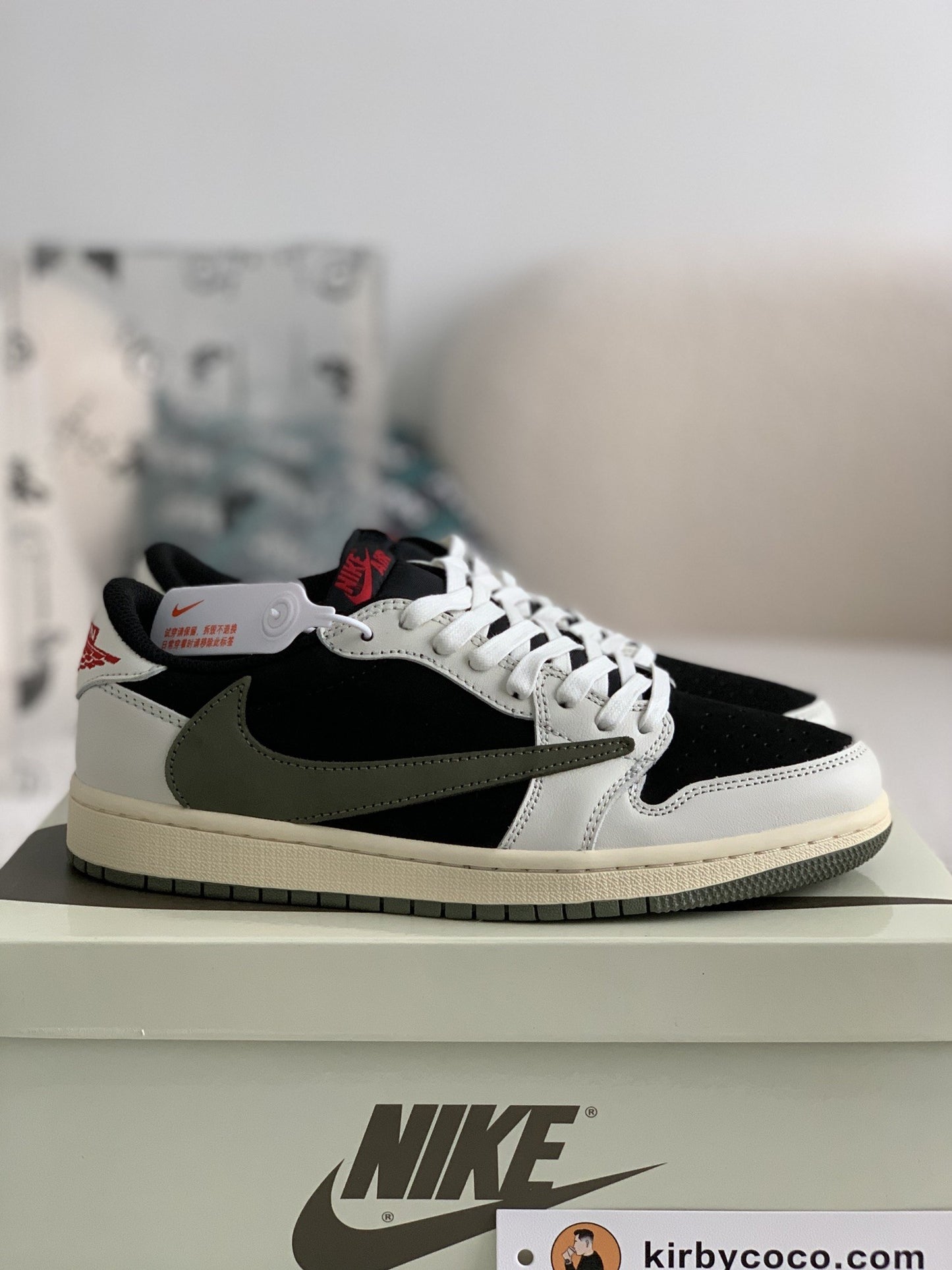 Fragment Desigh x Travis scott New Fashion 1 Low sneakers for men and women