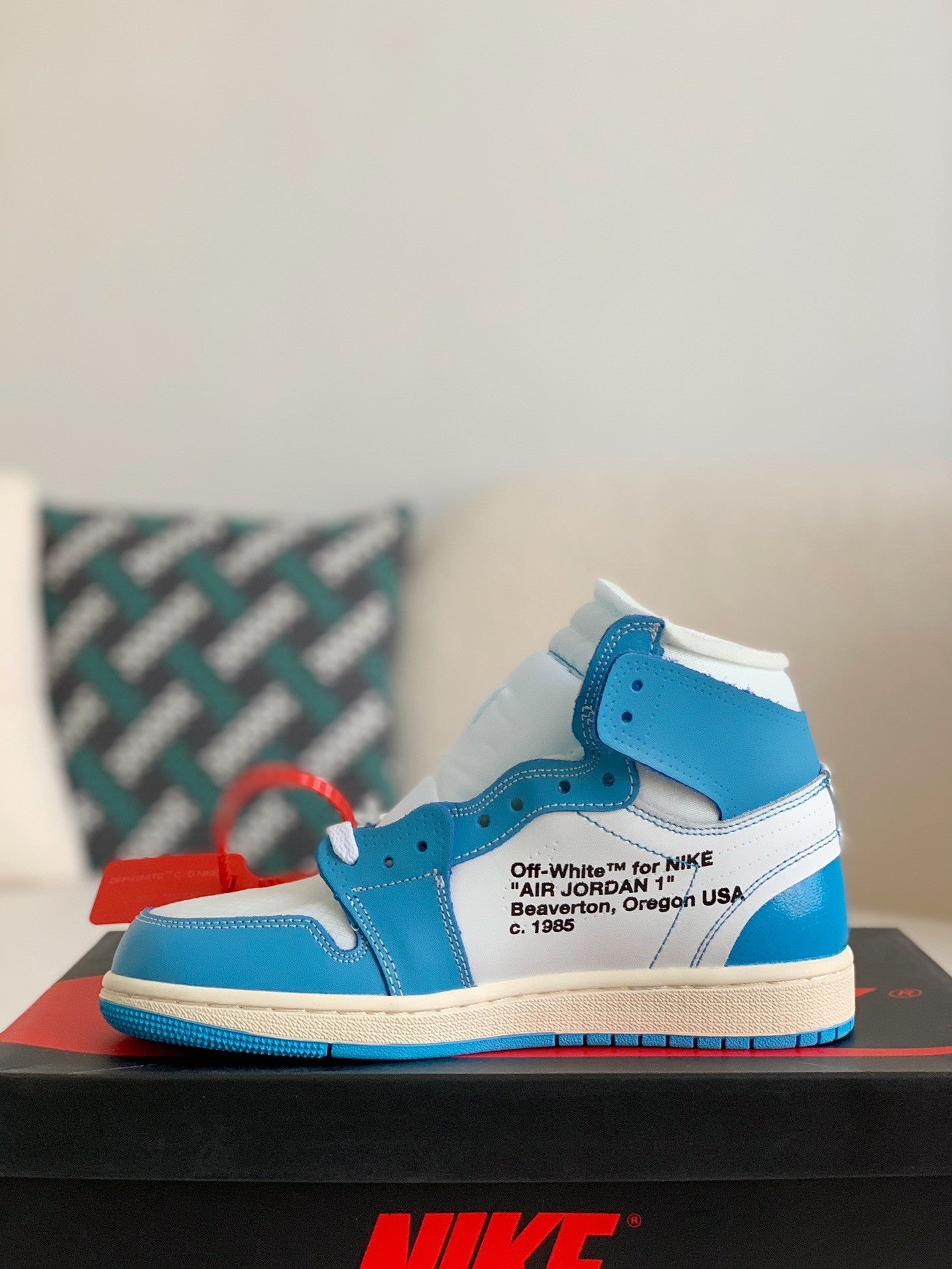 New Fashion Off-White New Fashion1 Powder Blue UNC