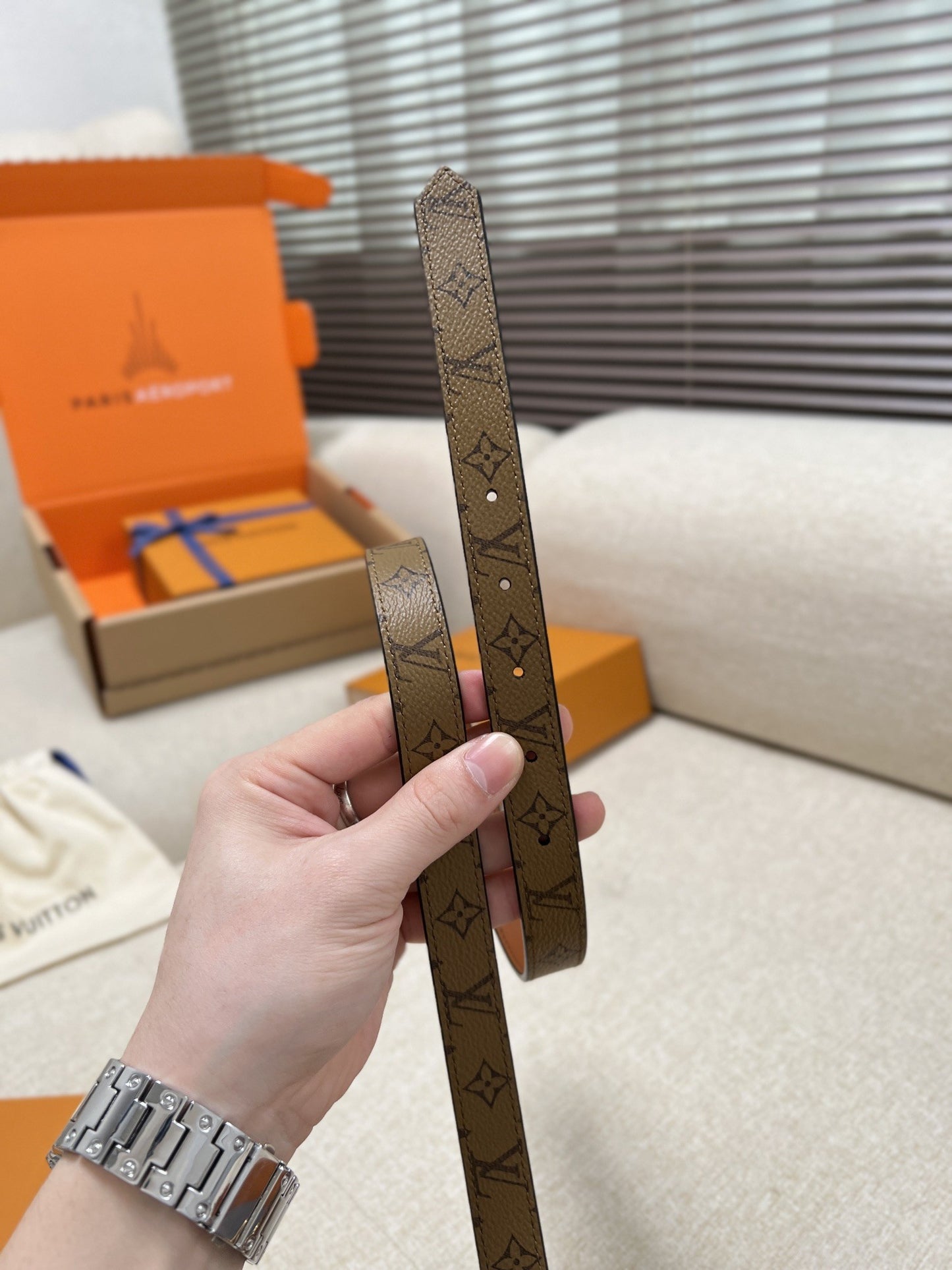 New Fashion Trend CIRCLE PRIME 20mm Women's Double sided Belt