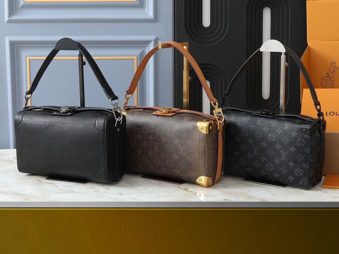 New LOUIS VUITTON South Trunk East West Men's Postman Bag - Fashion Boutique