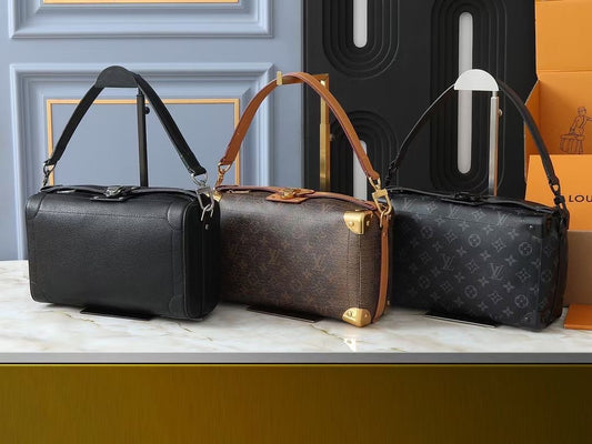 New LOUIS VUITTON South Trunk East West Men's Postman Bag - Fashion Boutique