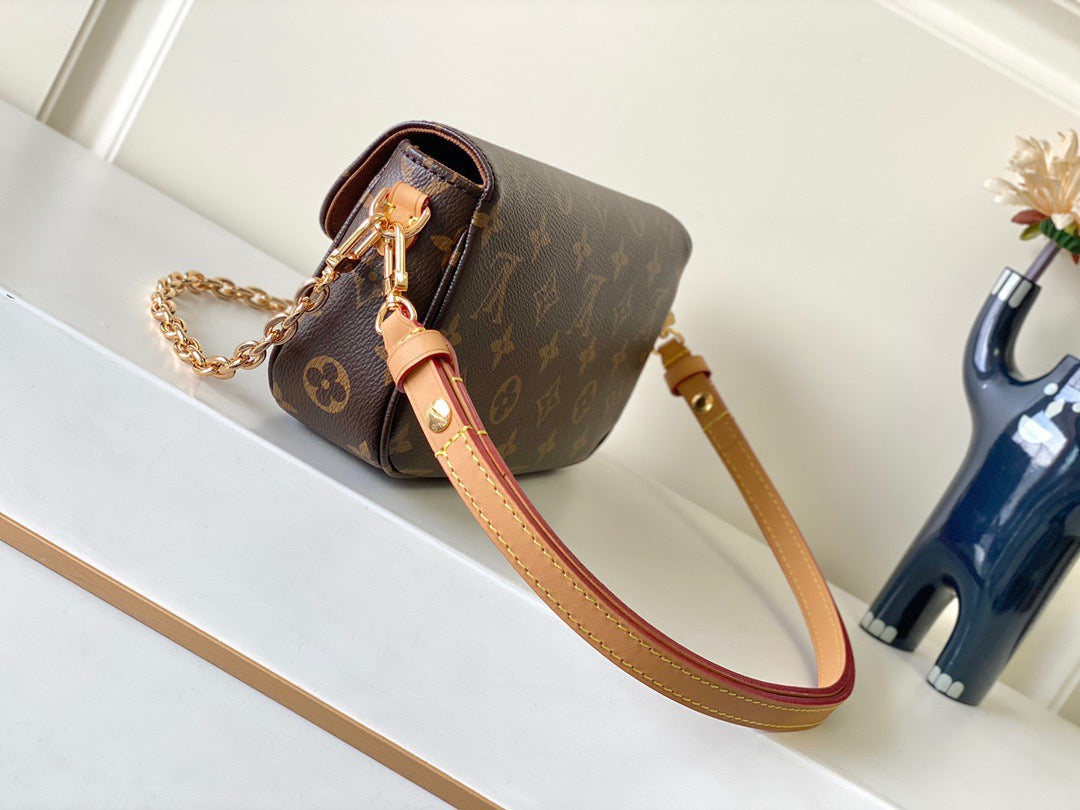 New Ivy Woc Classic Vintage Printed Chain Underarm Handheld Single Shoulder Women's Bag - Fashion Boutique