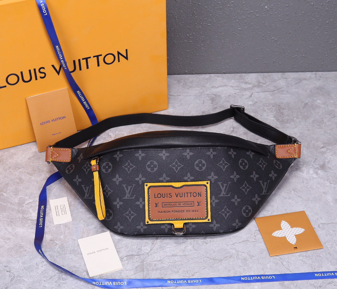 Louis Vuitton Multi functional Gaston Labels  Sports Waist Bag, Single Shoulder Crossbody Bag
