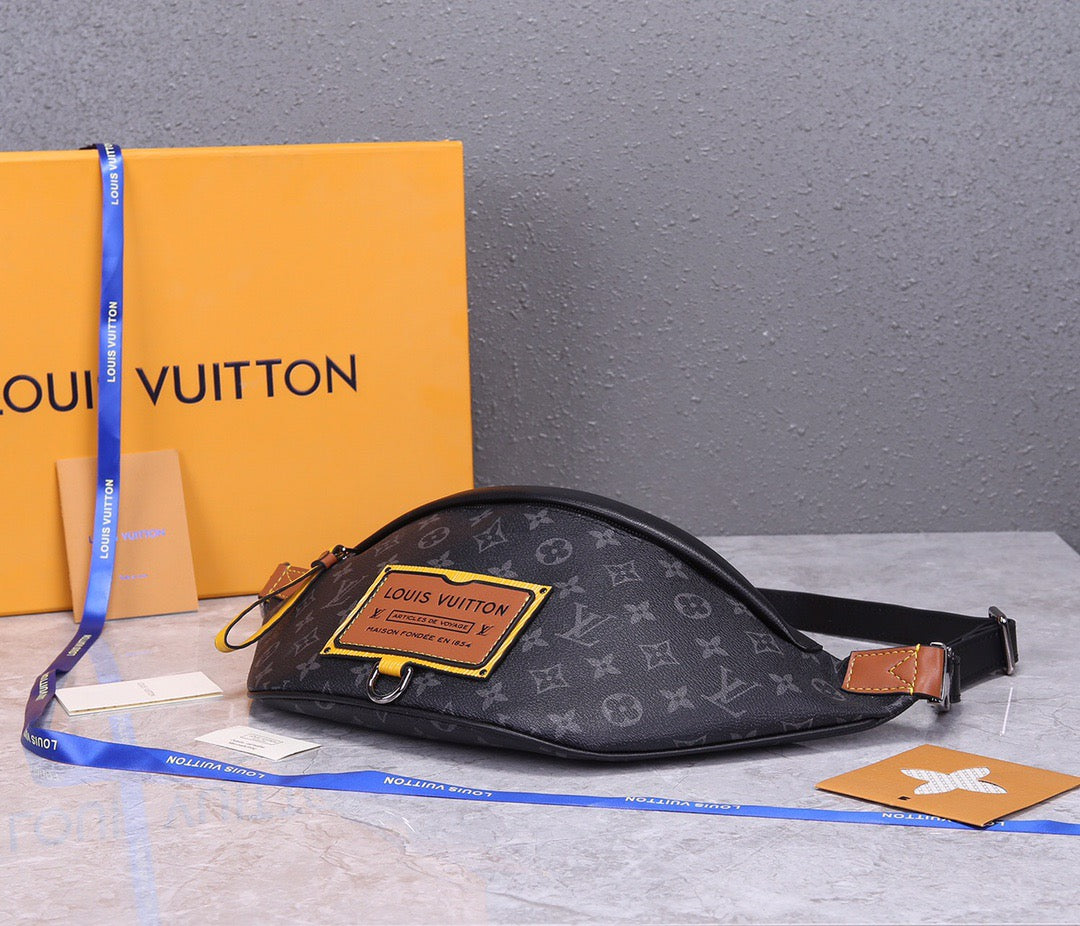 Louis Vuitton Multi functional Gaston Labels  Sports Waist Bag, Single Shoulder Crossbody Bag