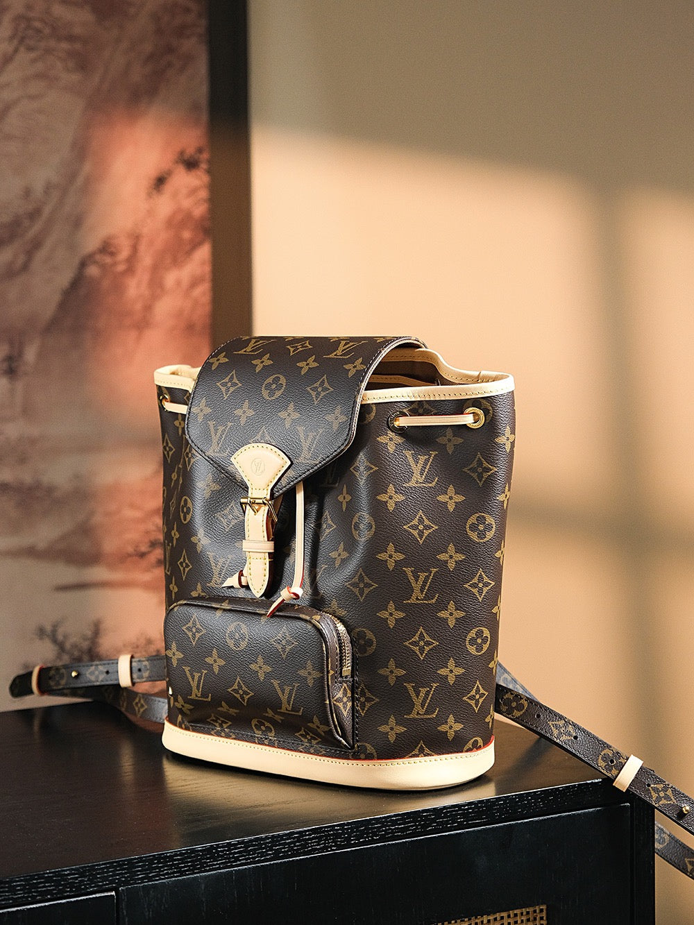 New Louis Vuitton MONTSOURIS Women's Fashion Handbag Shoulder Bag