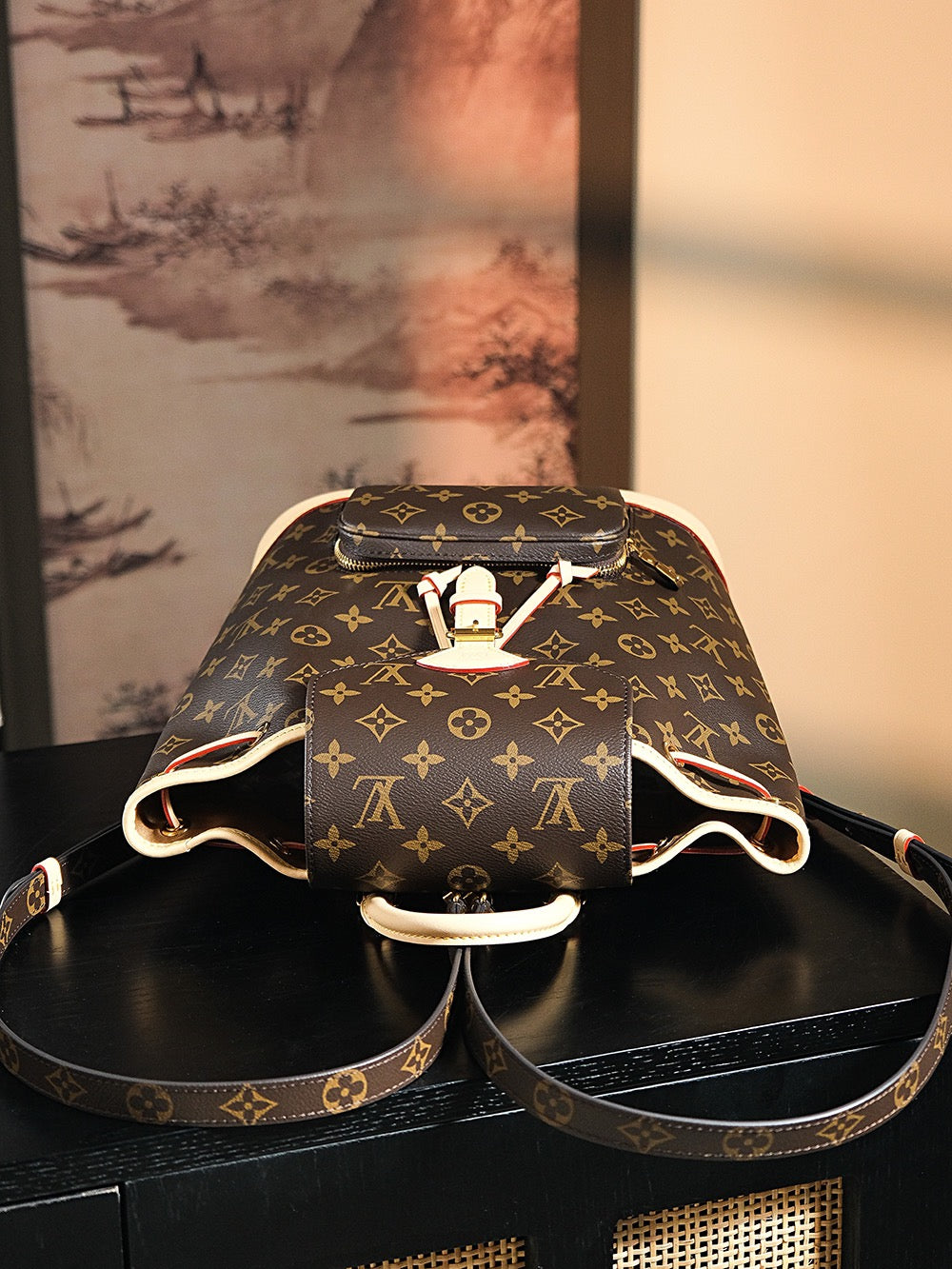 New Louis Vuitton MONTSOURIS Women's Fashion Handbag Shoulder Bag