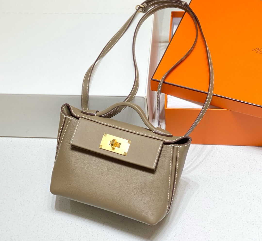 New  luxury fashion Mini Kelly Handheld Single Shoulder Backpack