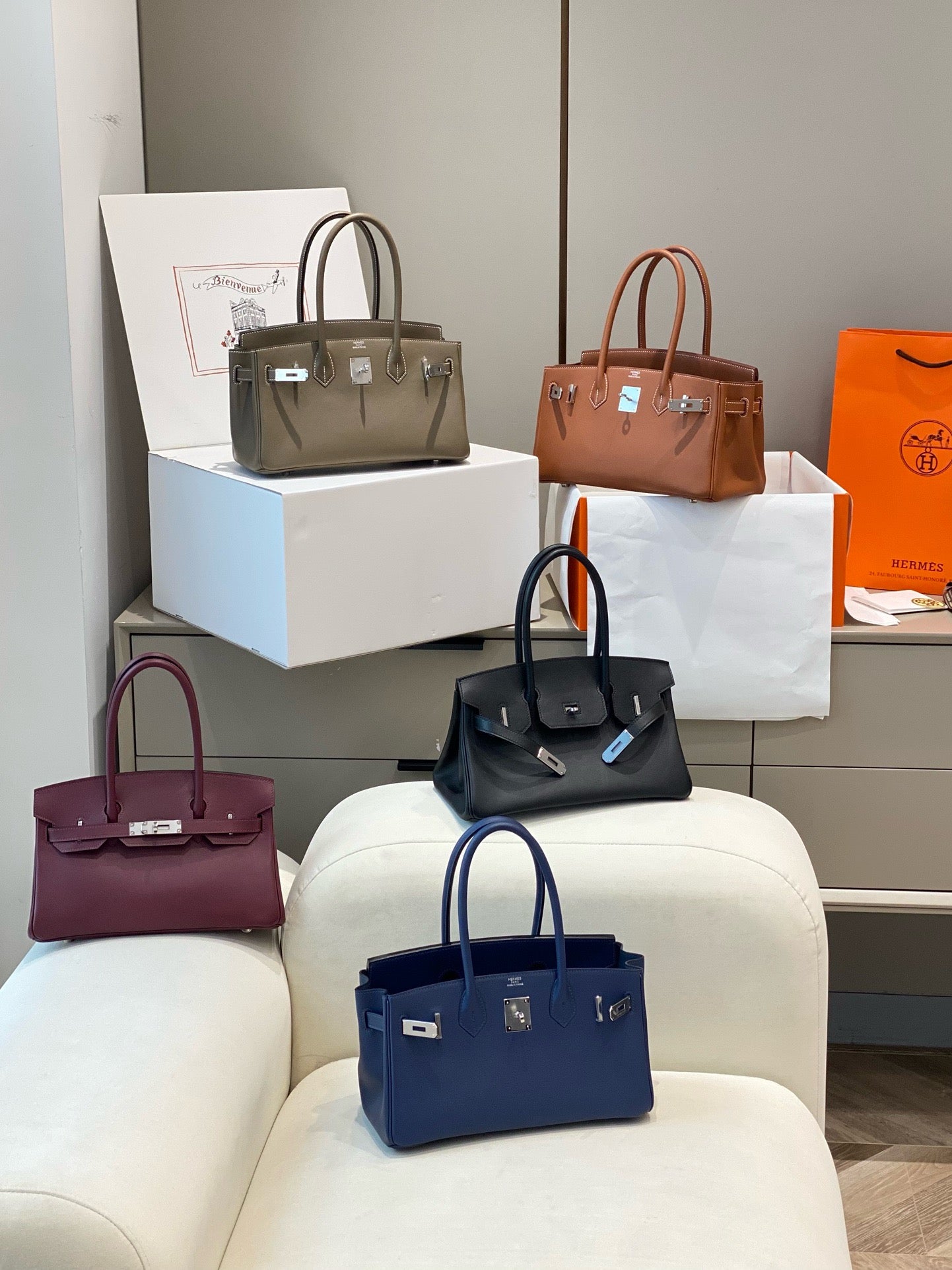 New luxury fashion birkin women's single shoulder handbag
