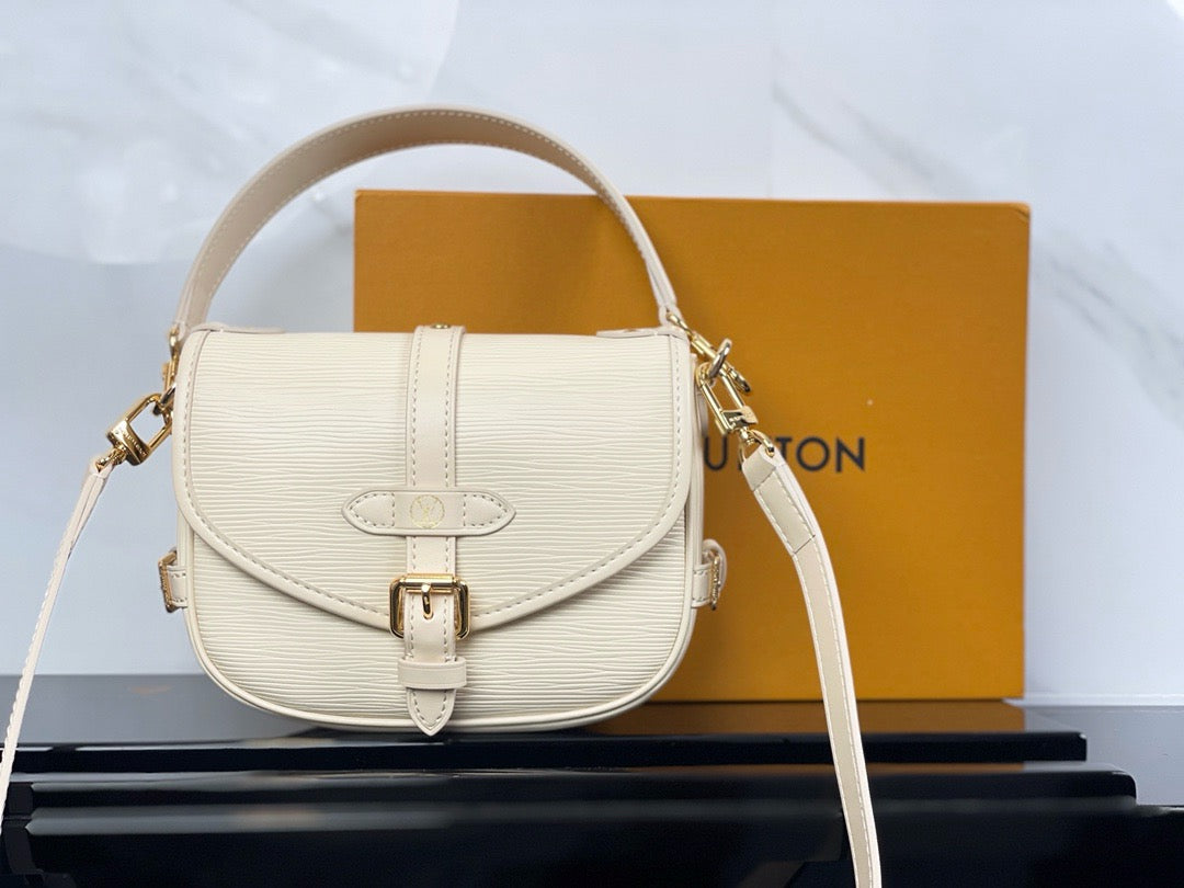 New luxury fashion SAUMUR  CIRCIE Women's Single Shoulder Handbag