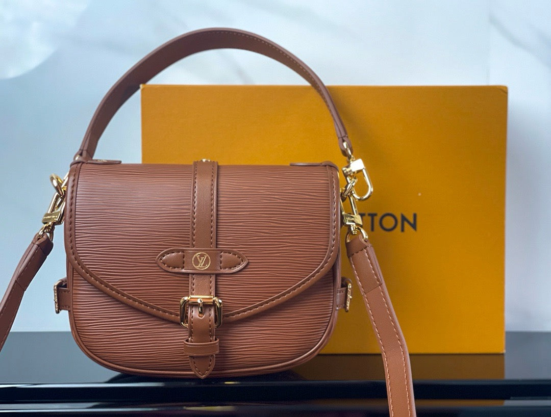 New luxury fashion SAUMUR  CIRCIE Women's Single Shoulder Handbag