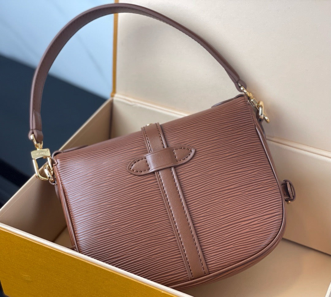 New luxury fashion SAUMUR  CIRCIE Women's Single Shoulder Handbag