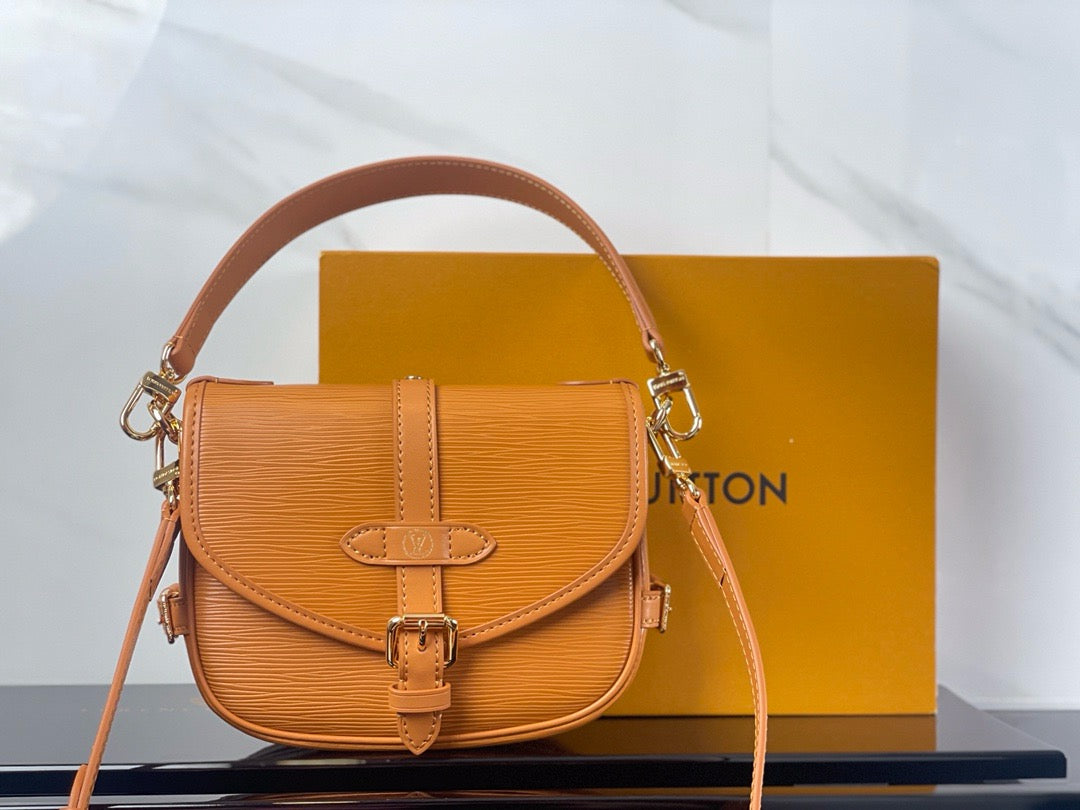 New luxury fashion SAUMUR  CIRCIE Women's Single Shoulder Handbag