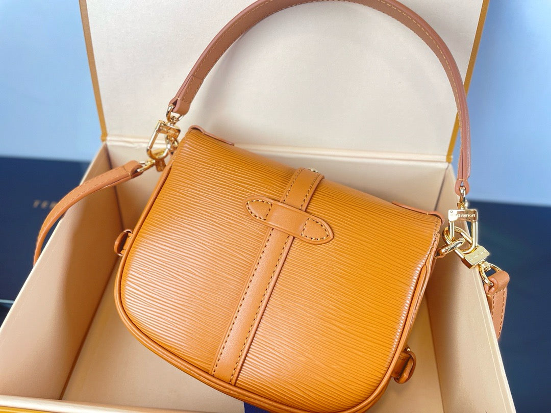New luxury fashion SAUMUR  CIRCIE Women's Single Shoulder Handbag