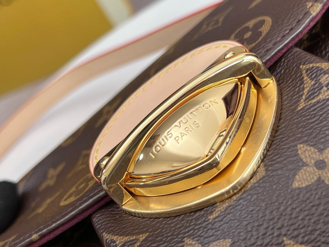 New luxury fashion MONOGRAM DENING Women's Single Shoulder Cross Shoulder Handbag