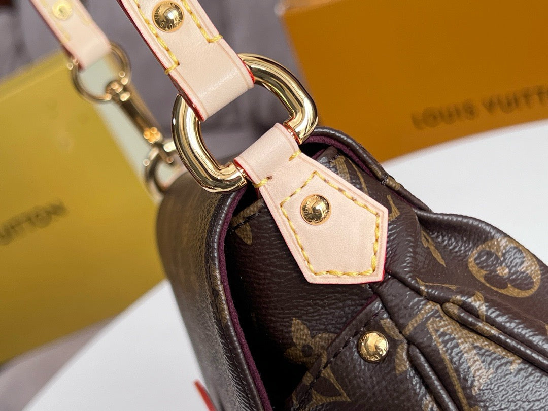 New luxury fashion MONOGRAM DENING Women's Single Shoulder Cross Shoulder Handbag