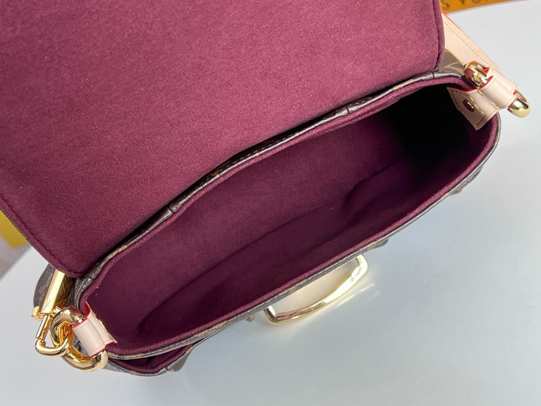 New luxury fashion MONOGRAM DENING Women's Single Shoulder Cross Shoulder Handbag