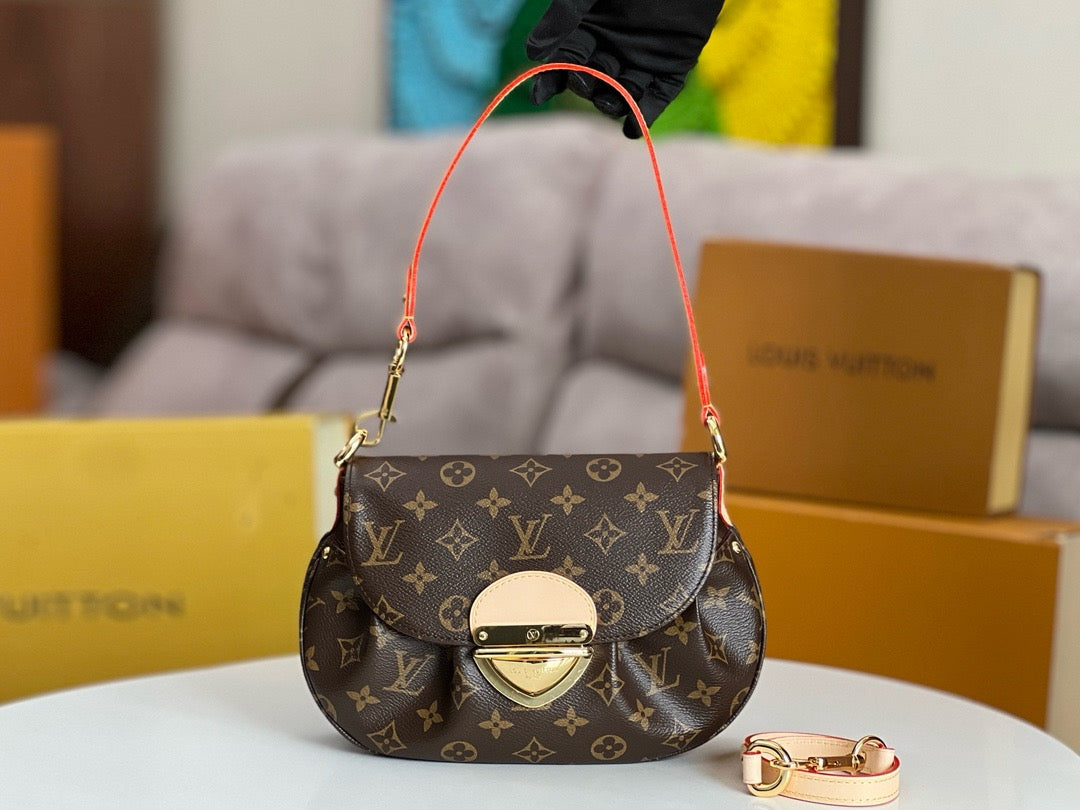New luxury fashion MONOGRAM DENING Women's Single Shoulder Cross Shoulder Handbag