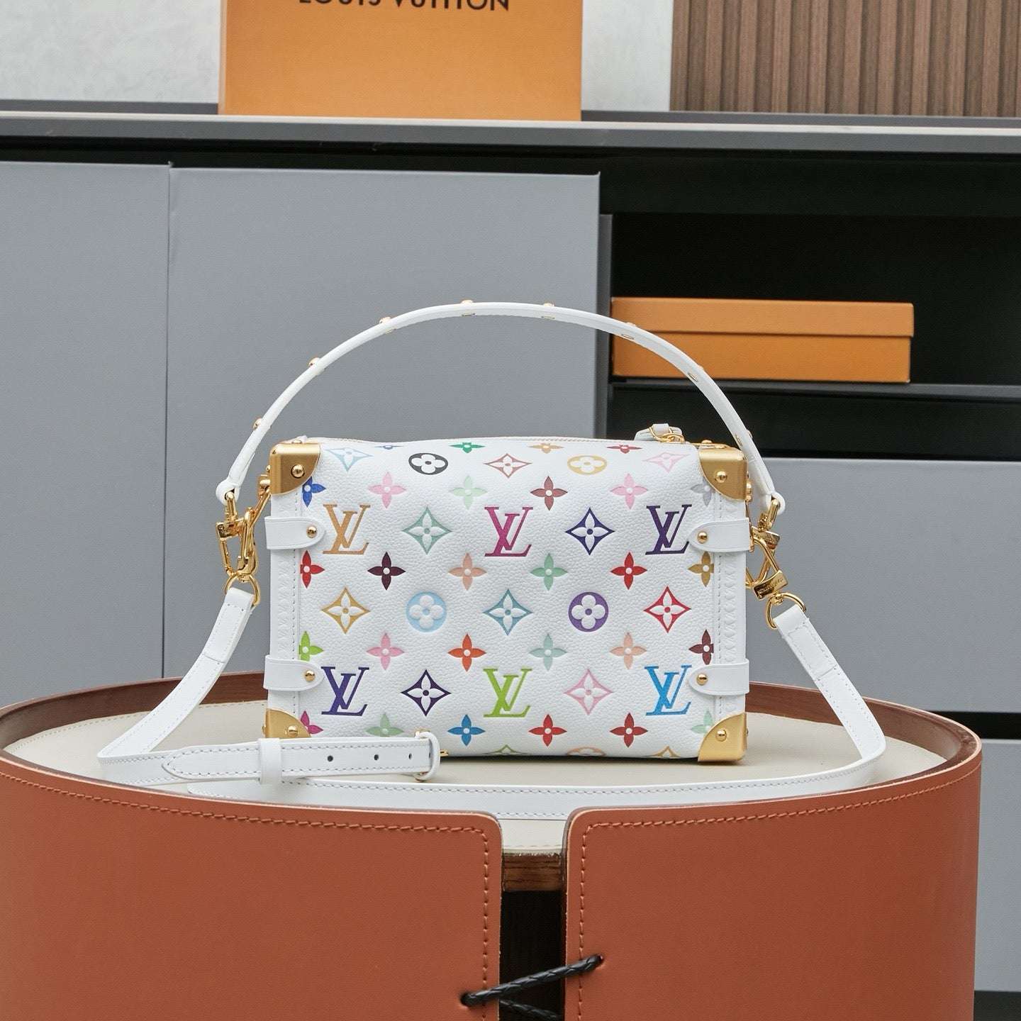 New luxury fashion X TM SID TRUNK SJ Women's Single Shoulder Handbag