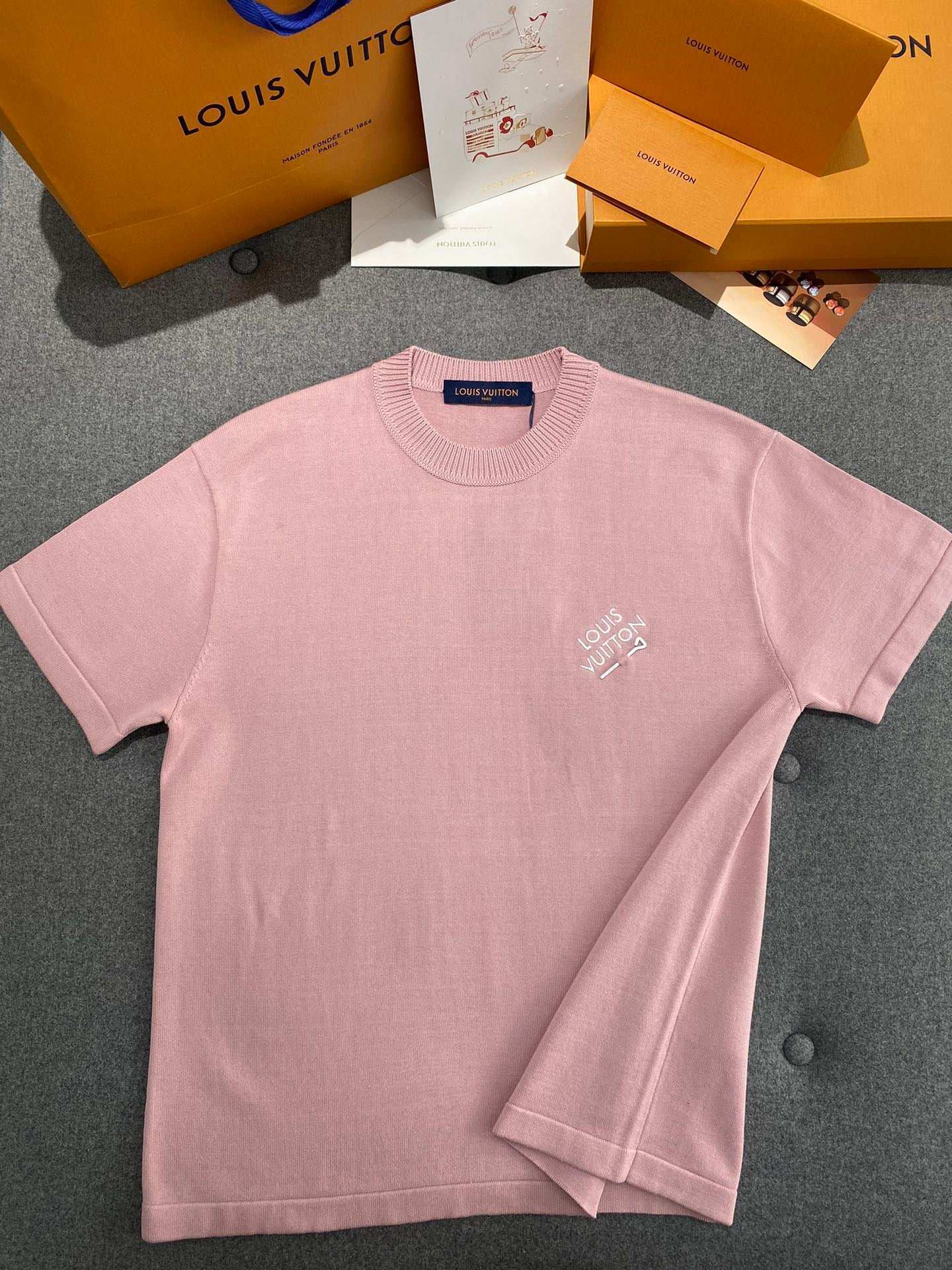 New  Fashion Trend embroidery Logo Short Sleeves