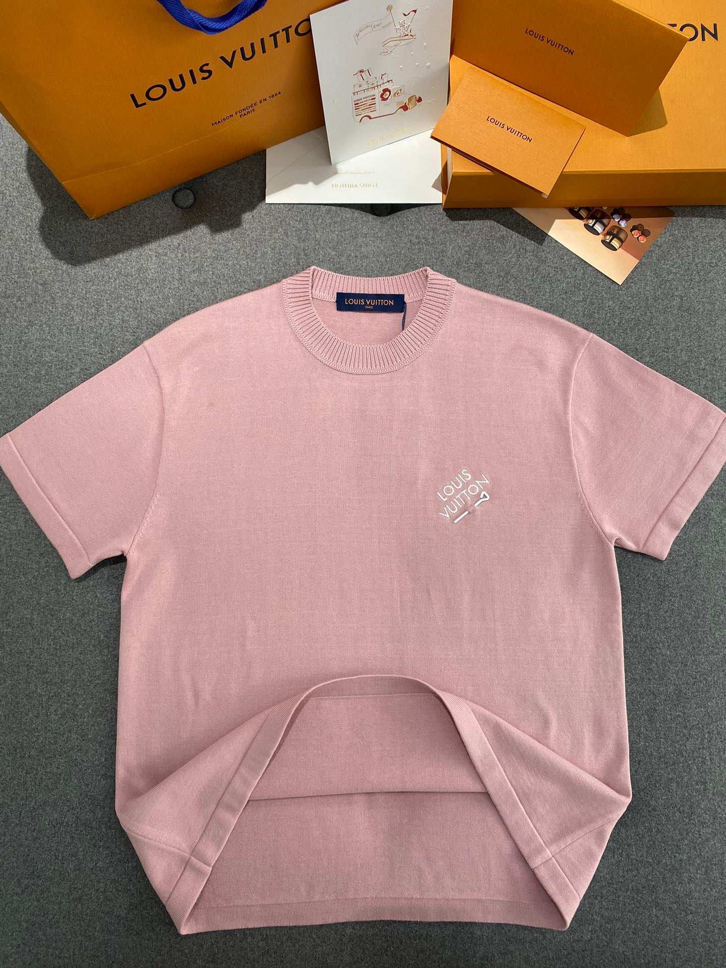 New  Fashion Trend embroidery Logo Short Sleeves