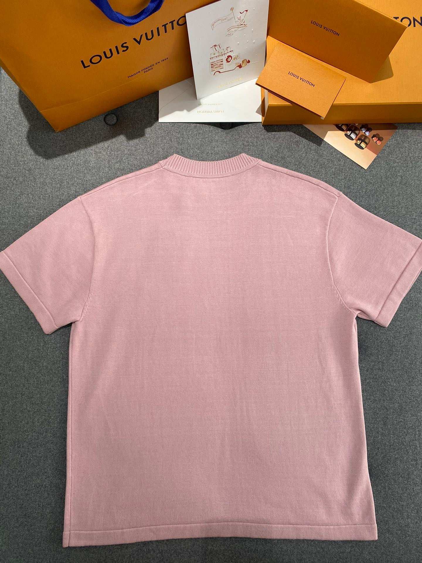 New  Fashion Trend embroidery Logo Short Sleeves